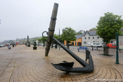 Old French Ship Anchor at Bantry