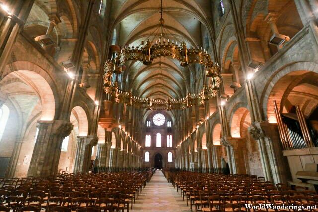 Nave of the Basilica of Saint-Remi