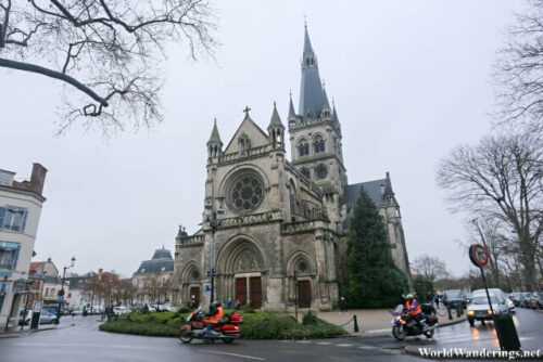 Going to the Church of Notre Dame d'Épernay