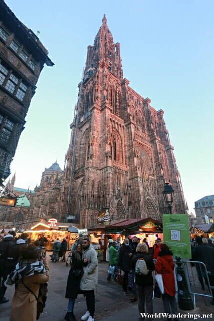 Going to the Cathedral of Notre Dame de Strasbourg