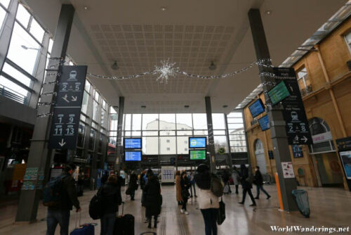Inside the Gare de Nancy