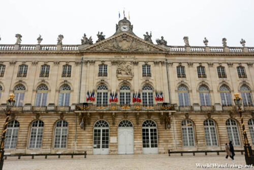 Facade of Hôtel de Ville de Nancy