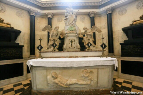 Altar at the Crypt of the Church of Saint Francis of the Cordeliers