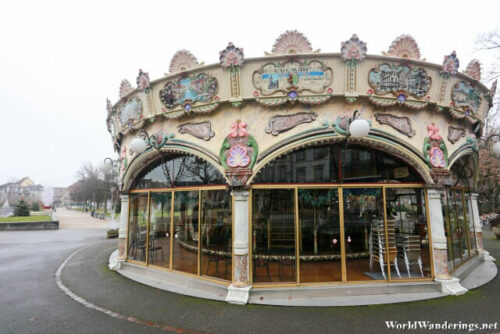 Old Fashioned Carousel at Parc du Champs de Mars