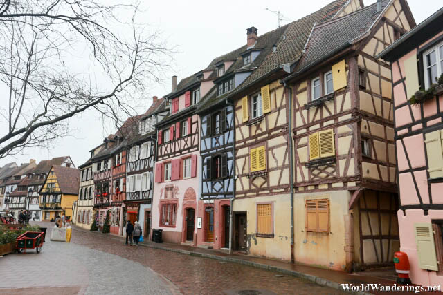 Beautiful Timber Frames Houses at Colmar