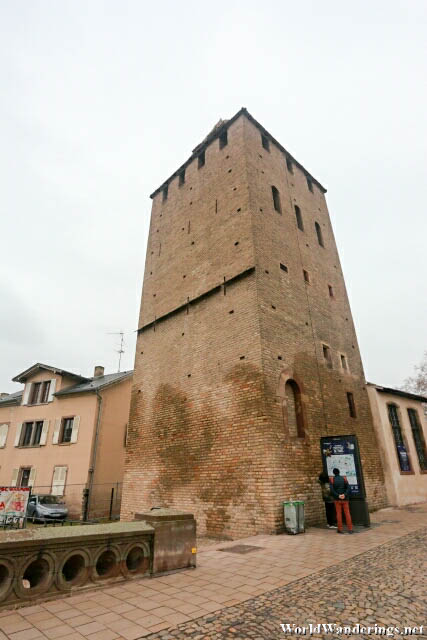 A Defensive Tower at Ponts Couverts in Strasbourg