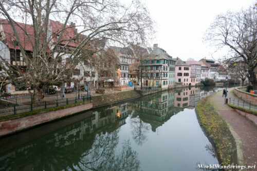 Canal at Petite France in Strasbourg