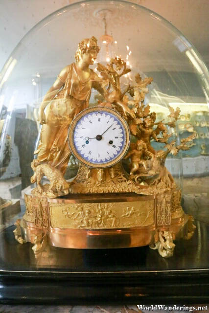 Elaborate Clock at Chateau de Fontainebleau