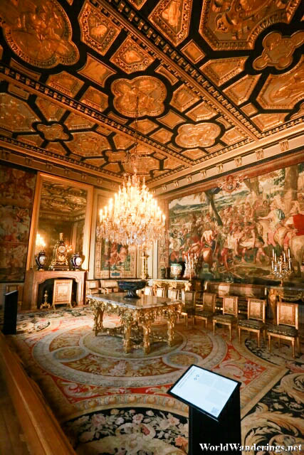Grand Salon at the Chateau de Fontainebleau