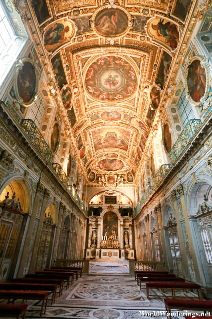 Beautiful Chapel of the Trinity at the Chateau de Fontainebleau