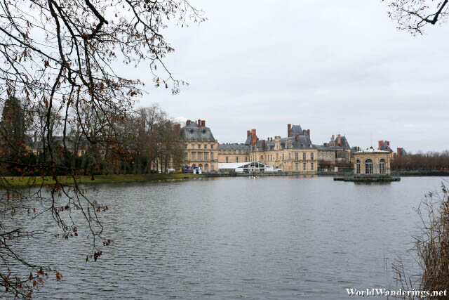 Chateau de Fontainebleau by the Carp Pond