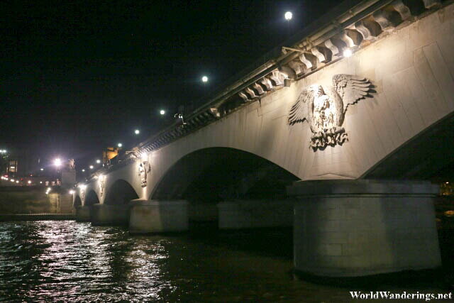 Pont d'Iena at Night