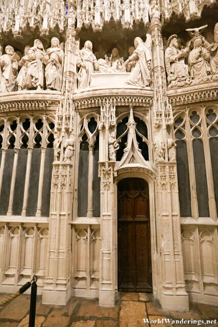 Entrance to the Choir of the Cathedral of Notre Dame de Chartres