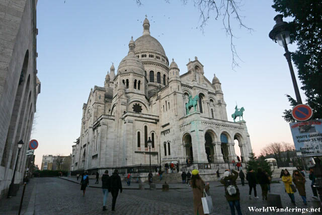Sacre Coeur Basilica in Montmartre