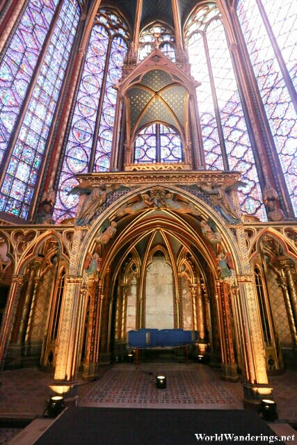 The Chasse Which Held the Sacred Relics in Sainte-Chapelle