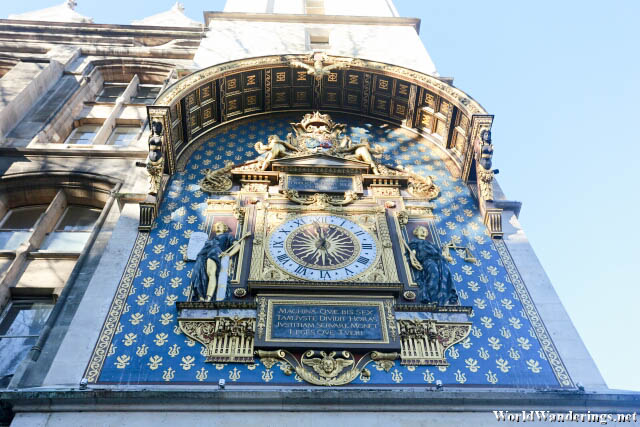 Clock at Tour de l'Horloge