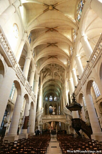 Inside Saint-Étienne-du-Mont