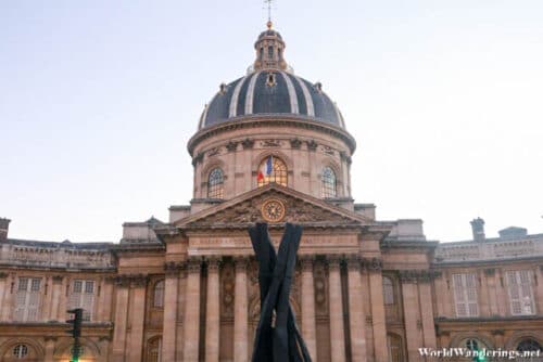 Closer Look at the Central Building of Institut de France