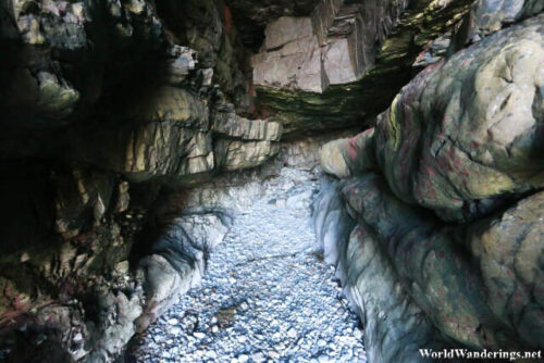 Inside the Cave at Pollet Beach
