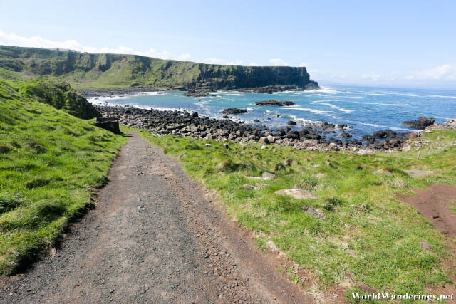 Path to the Beach at Port Ganny at the Giant's Causeway