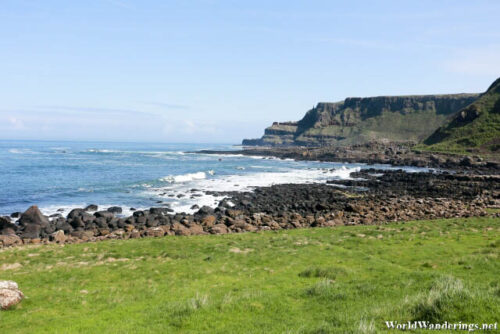 Rugged Coastline at Port Ganny at the Giant's Causeway