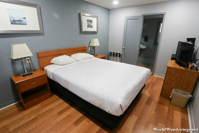 Bedroom at Travelers Inn Flagstaff