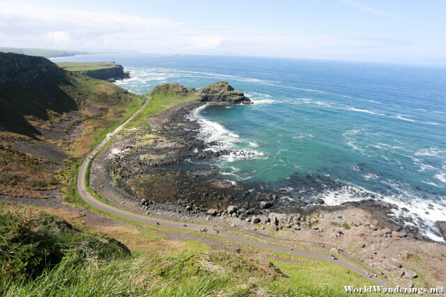 Rugged Coastline of the Giant's Causeway