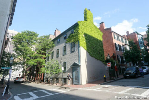 Ivy Covered House at Beacon Hill