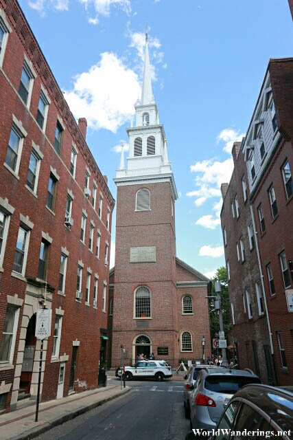 Old North Church From Hull Street