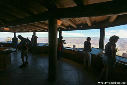 Viewing Area at the Yapavai Geology Museum