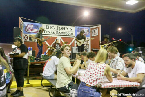 Band Playing at Big John's Texas BBQ