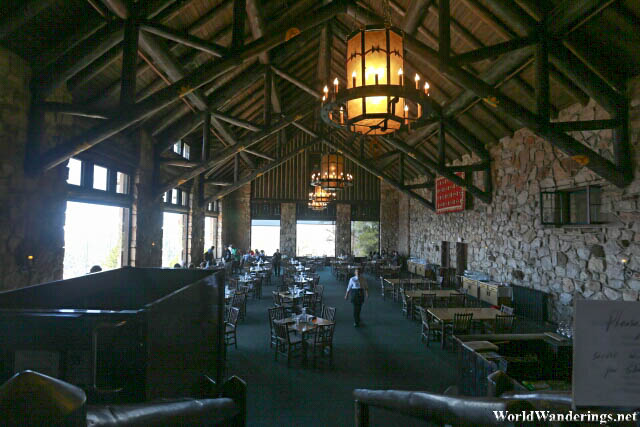 Restaurant at the Grand Canyon Lodge North Rim