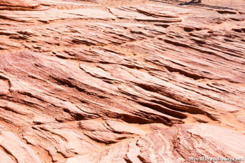 Layers of Sandstone at the Horseshoe Bend