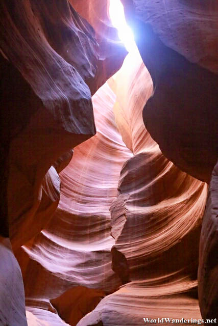 Beautiful Chamber at Antelope Slot Canyon