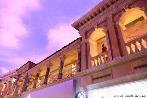 Mediterranean Architecture at the Forum Shops at Caesar's Palace
