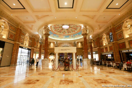 Fancy Interiors at the Forum Shops at Caesar's Palace