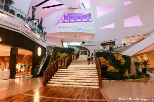 Grand Staircase at Shops at Crystals