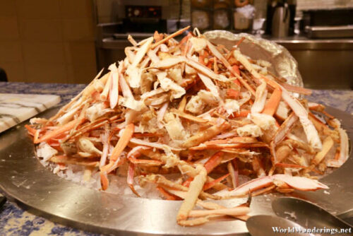 King Crab Legs at The Buffet at Wynn Las Vegas