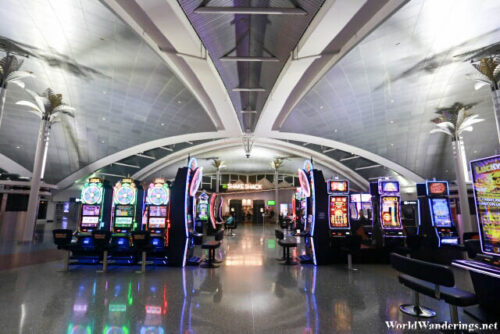 Gambling Machines at the Harry Reid International Airport