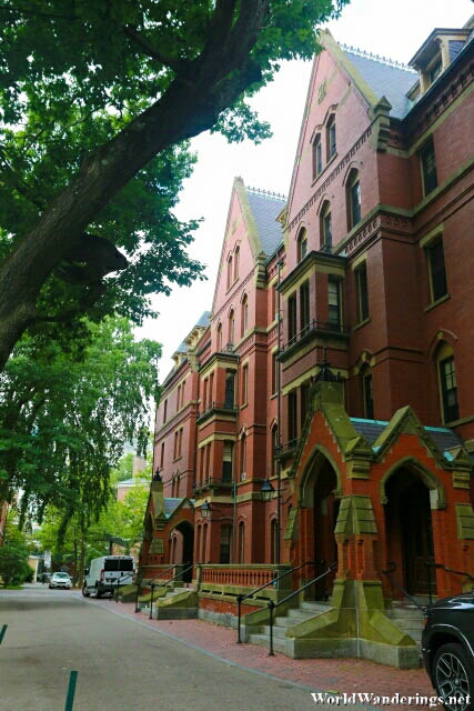 Hall Building at Harvard University