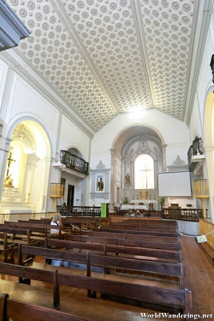 Inside Igreja Paroquial de Santa Maria de Lagos