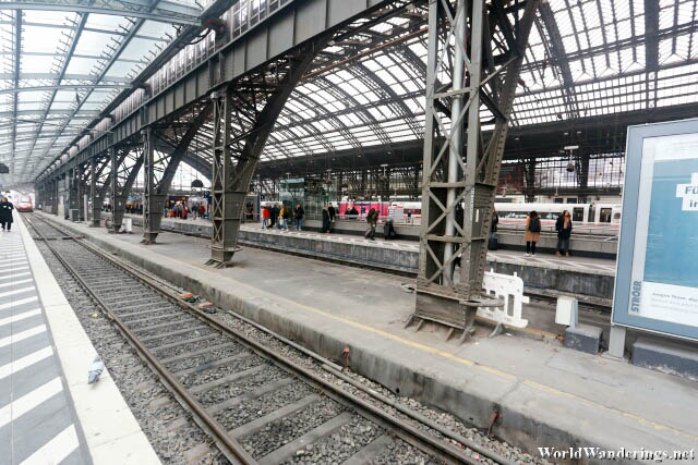 Köln Central Train Station Platform