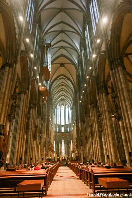 Inside Köln Cathedral