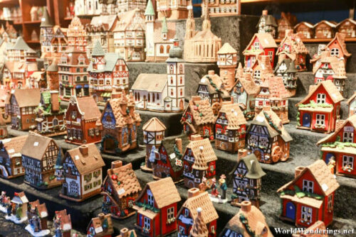 Beautiful Miniature Cottages at the Köln Old Market Christmas Market