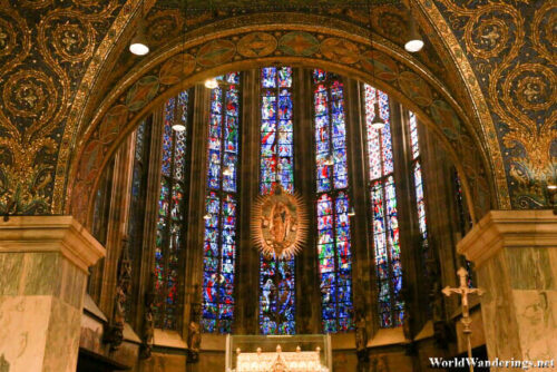 Stained Glass Windows at the Aachen Cathedral