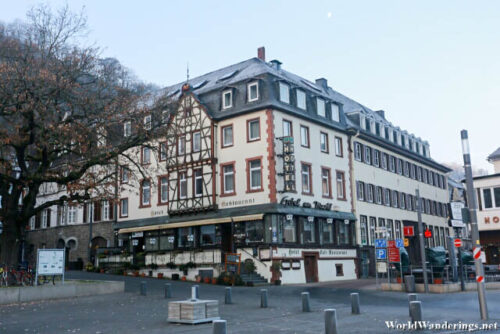 Hotel and Restaurant at Sankt Goar