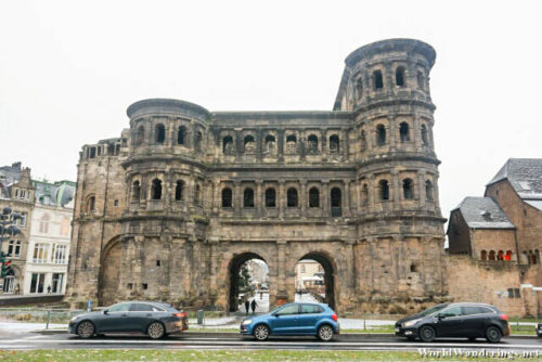 In Front of Porta Nigra at Trier