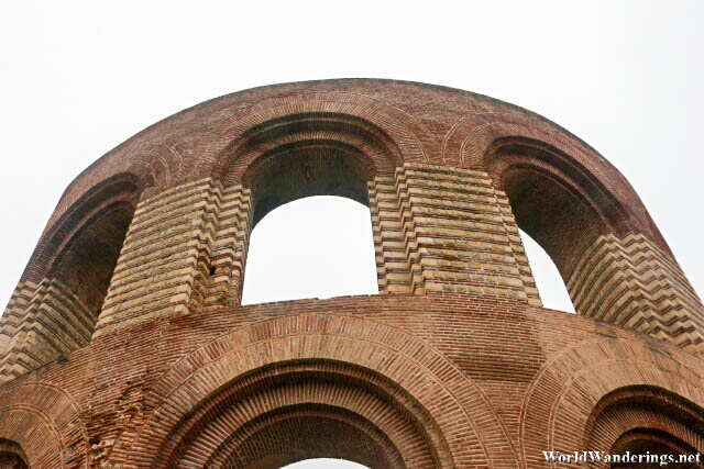 Closer Look at the Apse of Kaiserthermen in Trier