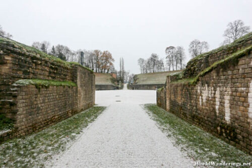 Entering the Amphitheater at Trier