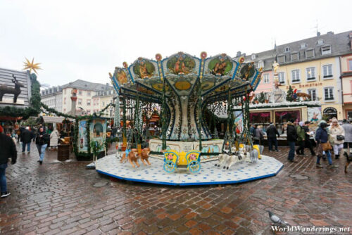 Carousel at Trier Christmas Market